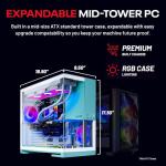 Skytech Aqua Gaming PC - Ryzen 7, RTX 5060 Ti