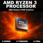 Lenovo V15 Laptop, AMD Ryzen 3, 16GB RAM