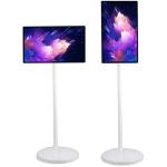 ZyKnaurral 32" Touchscreen Portable Monitor with Wheels