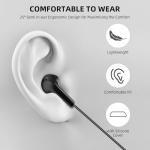 Wired USB Headset with Mic and Mute for PC