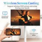 ZyKnaurral 32" Touchscreen Portable Monitor with Wheels