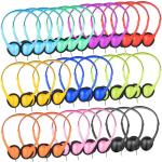 ZNXZXP 100 Pack Classroom Headphones for Students