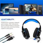 Belovedkai 3.5mm Gaming Headset with Mic and LED