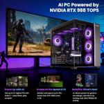 STORMCRAFT Falcon Gaming PC - Ryzen 7, RTX 5070