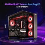 STORMCRAFT Falcon Gaming PC - Ryzen 7, RTX 5070