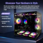 Evounic Gaming PC with Ryzen 7 and RTX 5060