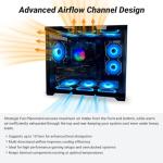 Evounic Gaming PC with Ryzen 7 and RTX 5060