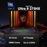 MSI Crosshair 18 HX AI Gaming Laptop 240Hz