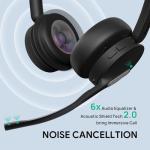 Yealink WH64 Wireless Headset with DECT & Bluetooth