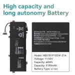 K KYUER 60Wh Laptop Battery for Huawei MateBook