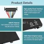 K KYUER 60Wh Laptop Battery for Huawei MateBook