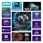 MSI Vector 16 HX AI Gaming Laptop - 16" QHD+