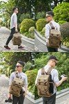 YuanWen Waterproof DSLR Camera Backpack - Green