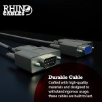 Rhinocables 9 Pin RS232 Serial Extension Cable (3m)