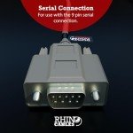 Rhinocables 9 Pin RS232 Serial Extension Cable (3m)