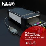 Rhinocables 9 Pin RS232 Serial Extension Cable (3m)