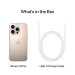 Apple iPhone 16 Pro 1TB - Desert Titanium & MagSafe Case