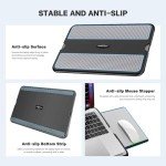 AboveTEK Portable Laptop Desk with Mouse Pad Tray