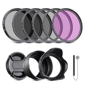 NEEWER 55mm ND Filter and Lens Accessory Set