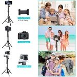 67-Inch Phone Tripod & Bluetooth Selfie Stick