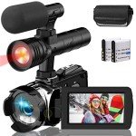 Hojocojo 4K Video Camcorder with Night Vision
