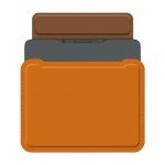 Khadas Mind Workstation Magnetic Leather Case - Brown