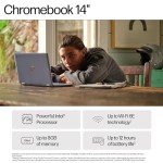 HP 14" Chromebook with Intel N100 Processor