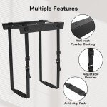 BONTEC Adjustable Under Desk PC Holder with Straps