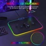 RGB Gaming Mouse Pad with Non-Slip Base
