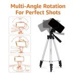 Amazon Basics 50-Inch Aluminum Smartphone Tripod