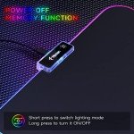 RGB Gaming Mouse Pad with Non-Slip Base