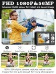 56MP FHD Kids Camera with 16x Zoom