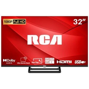 RCA 32" FHD LED TV with Dolby Audio