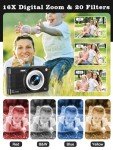 56MP FHD Kids Camera with 16x Zoom