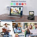 4K Digital Vlogging Camera with Flip Screen