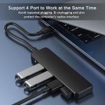 VIENON 4-Port USB 3.0 Hub for Devices
