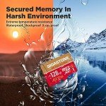 Gigastone 128GB Micro SD Card for 4K Recording