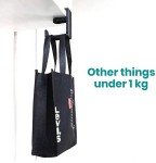 Adjustable Headphone Stand with Cable Clip - Black
