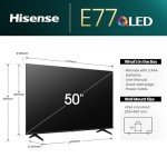 Hisense 50" 4K QLED Smart TV - 2024 Model