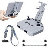 Tablet Holder for DJI Drones with Cables and Lanyard