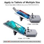 Tablet Holder for DJI Drones with Cables and Lanyard