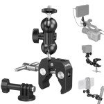 SMALLRIG Double Ball Head Magic Arm Clamp