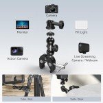 SMALLRIG Double Ball Head Magic Arm Clamp