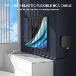 VTOP Triple RCA Audio Video Cable for TV