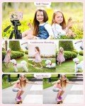 50MP FHD Kids Camera with 16x Zoom - Pink