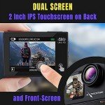 Exprotrek 4K Action Camera with Touch Screen