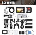 Exprotrek 4K Action Camera with Touch Screen