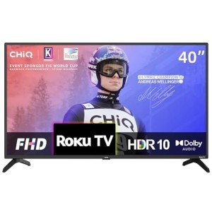 CHiQ 40 Inch Smart TV with Dolby Audio