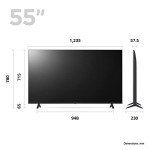 LG 55" 4K Smart TV - UR78 Series