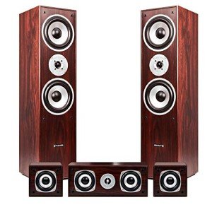 Fenton 5.0 Walnut Surround Sound Home System